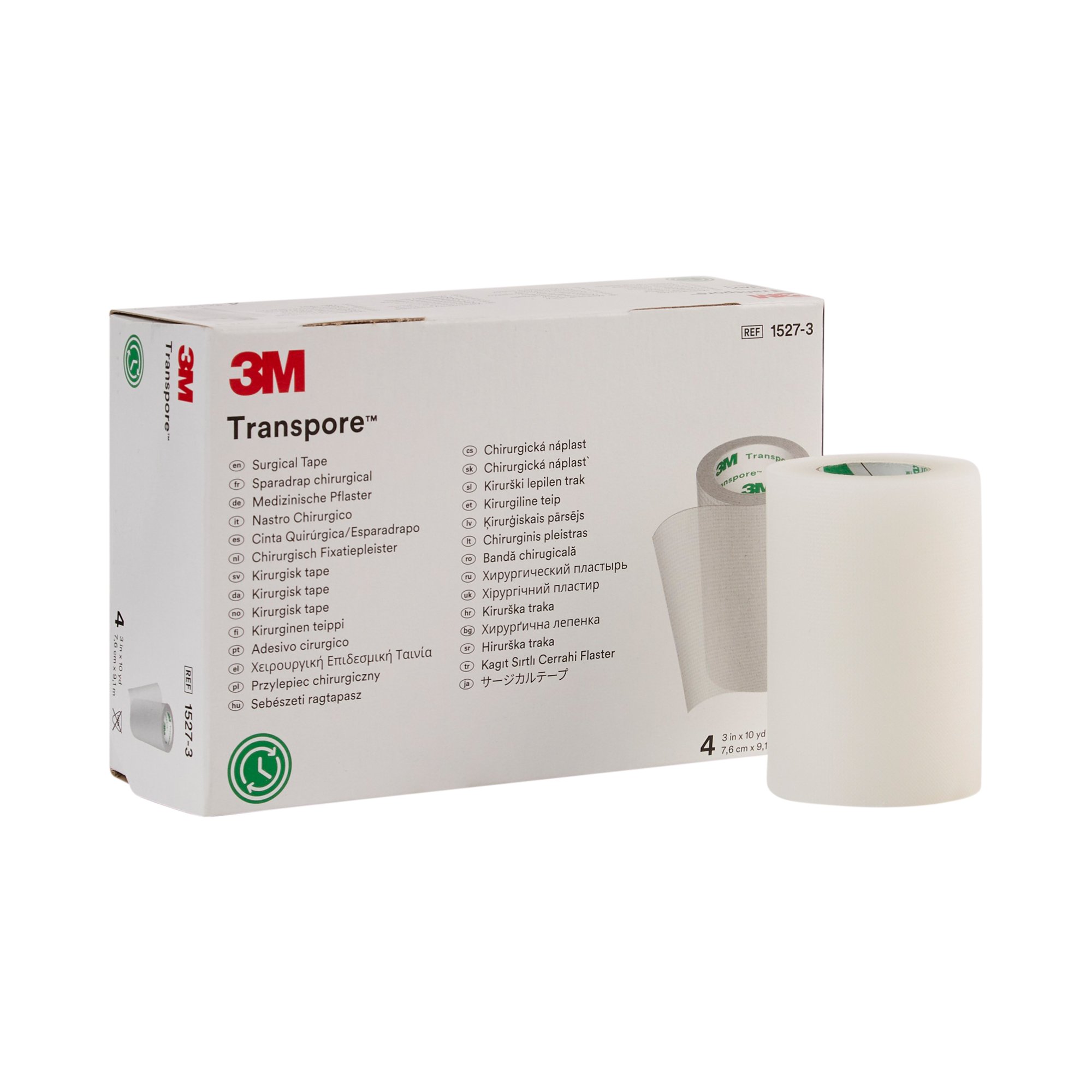 Solventum Corporation - 1527-3 3M™ Transpore™ Plastic Medical Tape