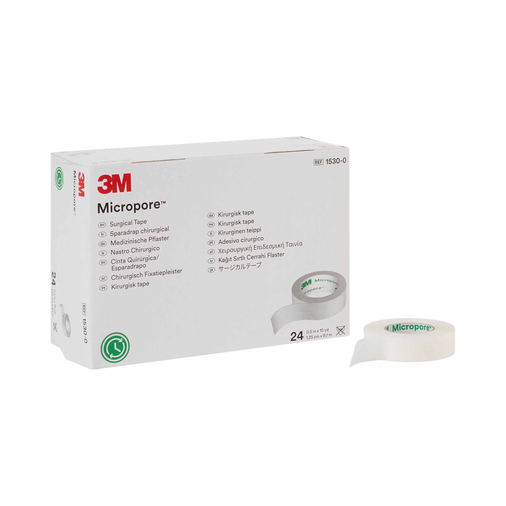 Solventum Corporation - 1530-0 3M™ Micropore™ Paper Medical Tape