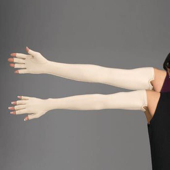 Performance Health - 081248152 Compression Glove Rolyan® Full-Finger Medium Shoulder Length Left Hand