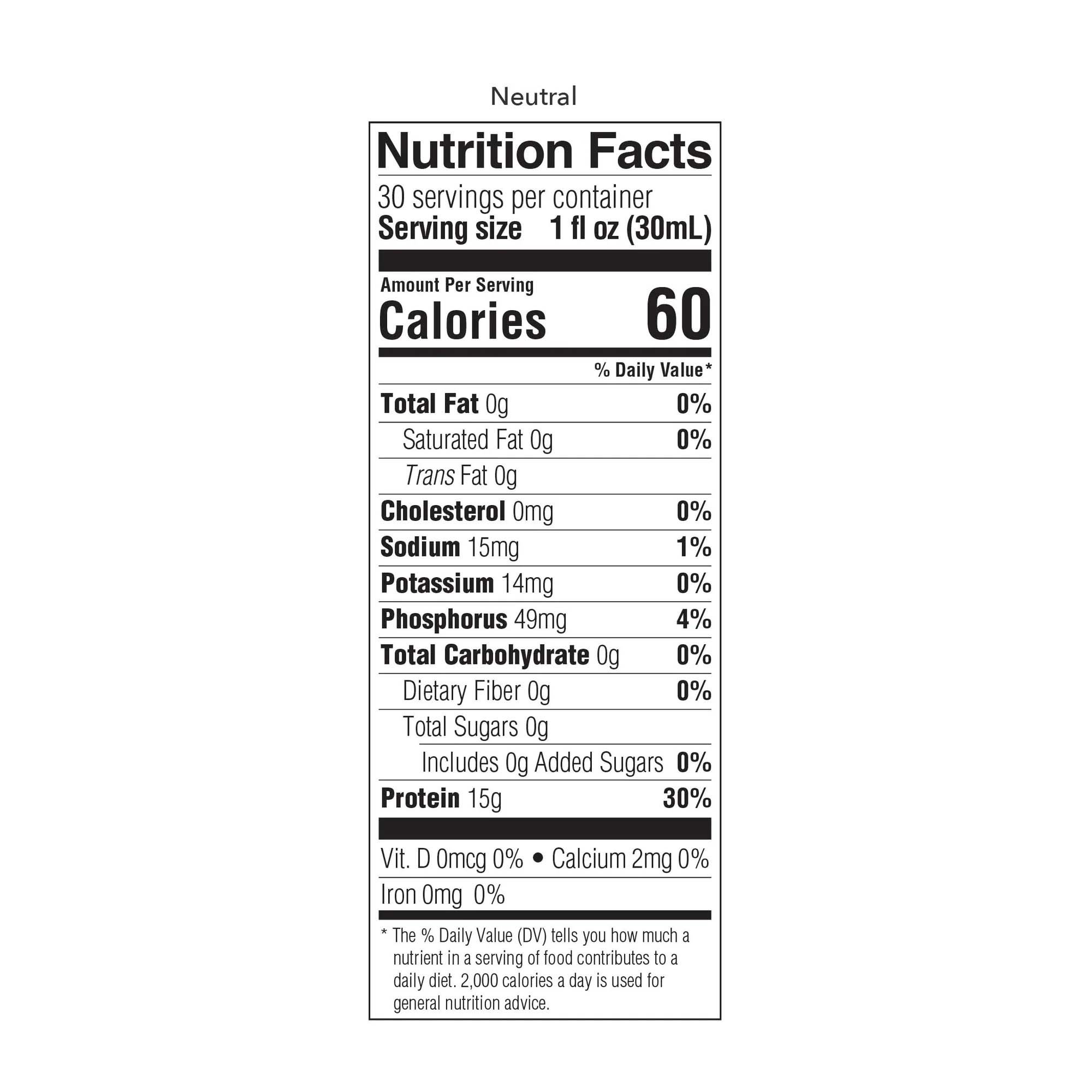 Medtrition-National Nutrition - 11476 ProSource NoCarb™ Collagen and Whey Protein Formula