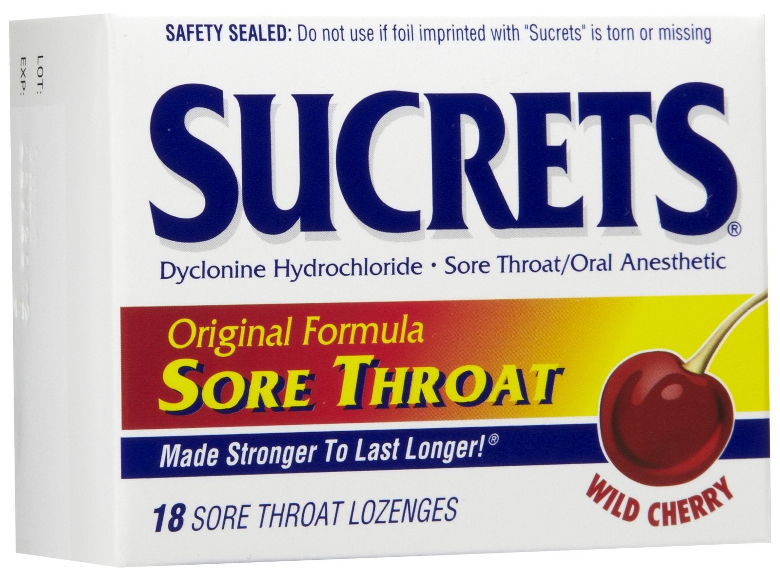 Emerson Healthcare - 63736000885 Sucrets™ Dyclonine HCl Sore Throat Relief