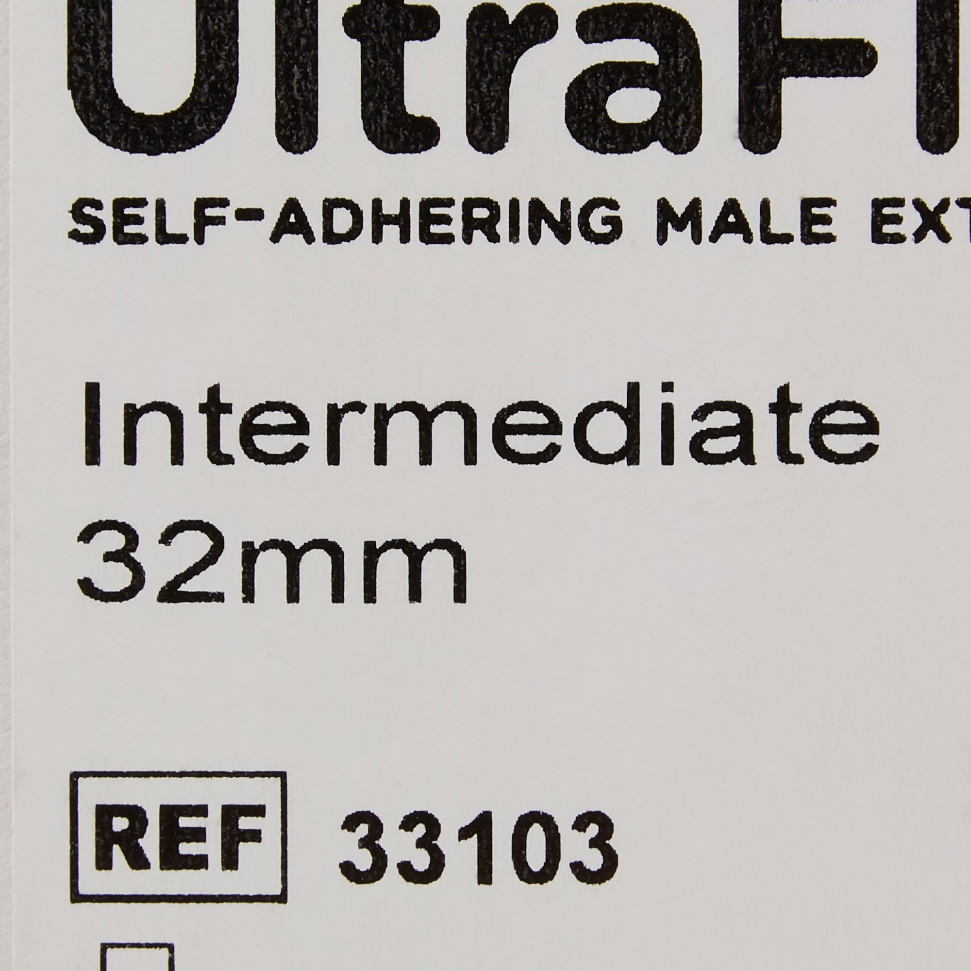 Bard 33103 - Bard UltraFlex® Male External Catheter, Intermediate - 1/Each, 100/Box