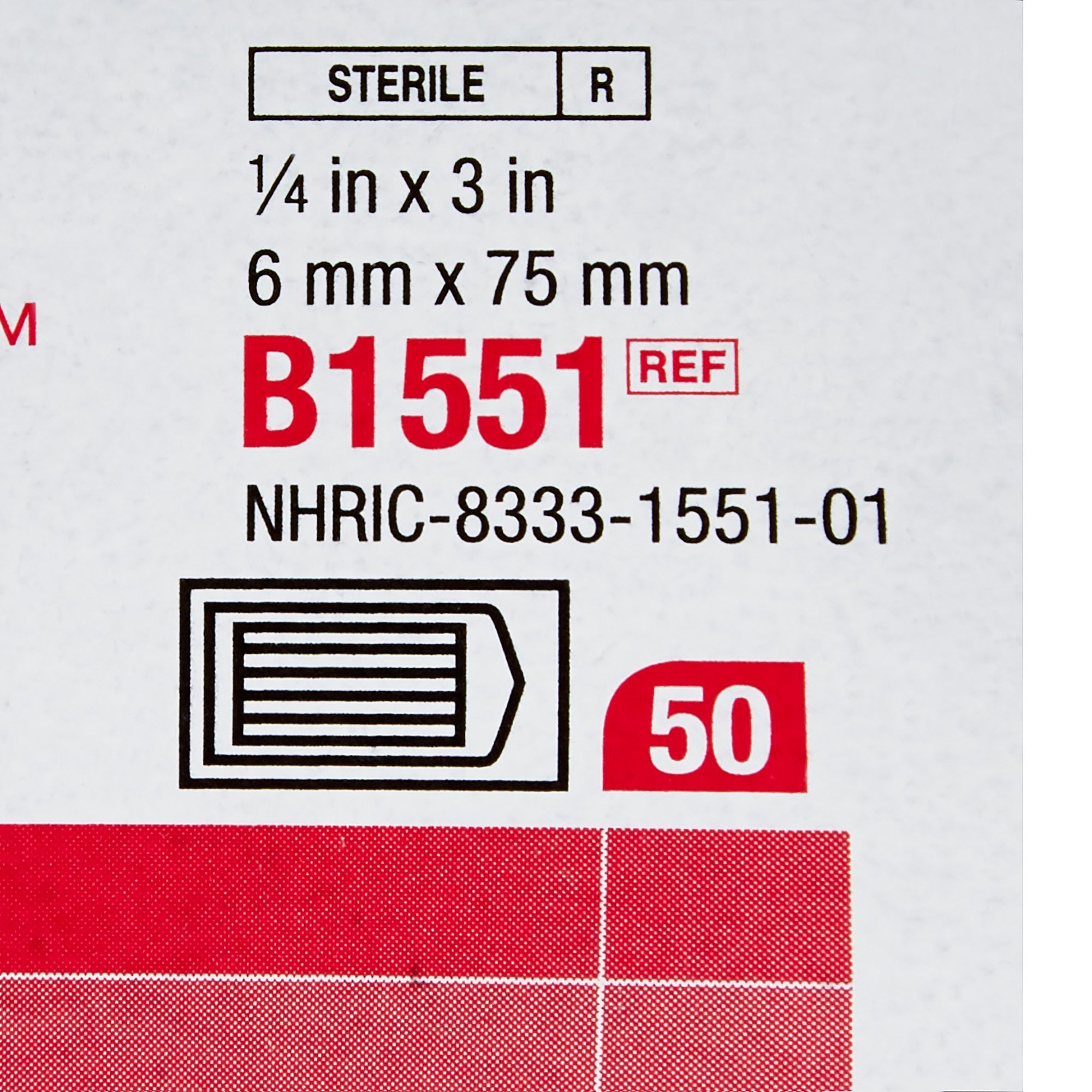 Solventum Corporation - B1551 3M Steri-Strip Blend Tone Skin Closures