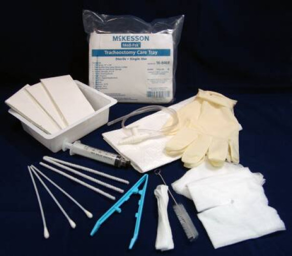 McKesson Brand 16-8468 - McKesson Tracheostomy Care Tray - 1/Each, 20/Case