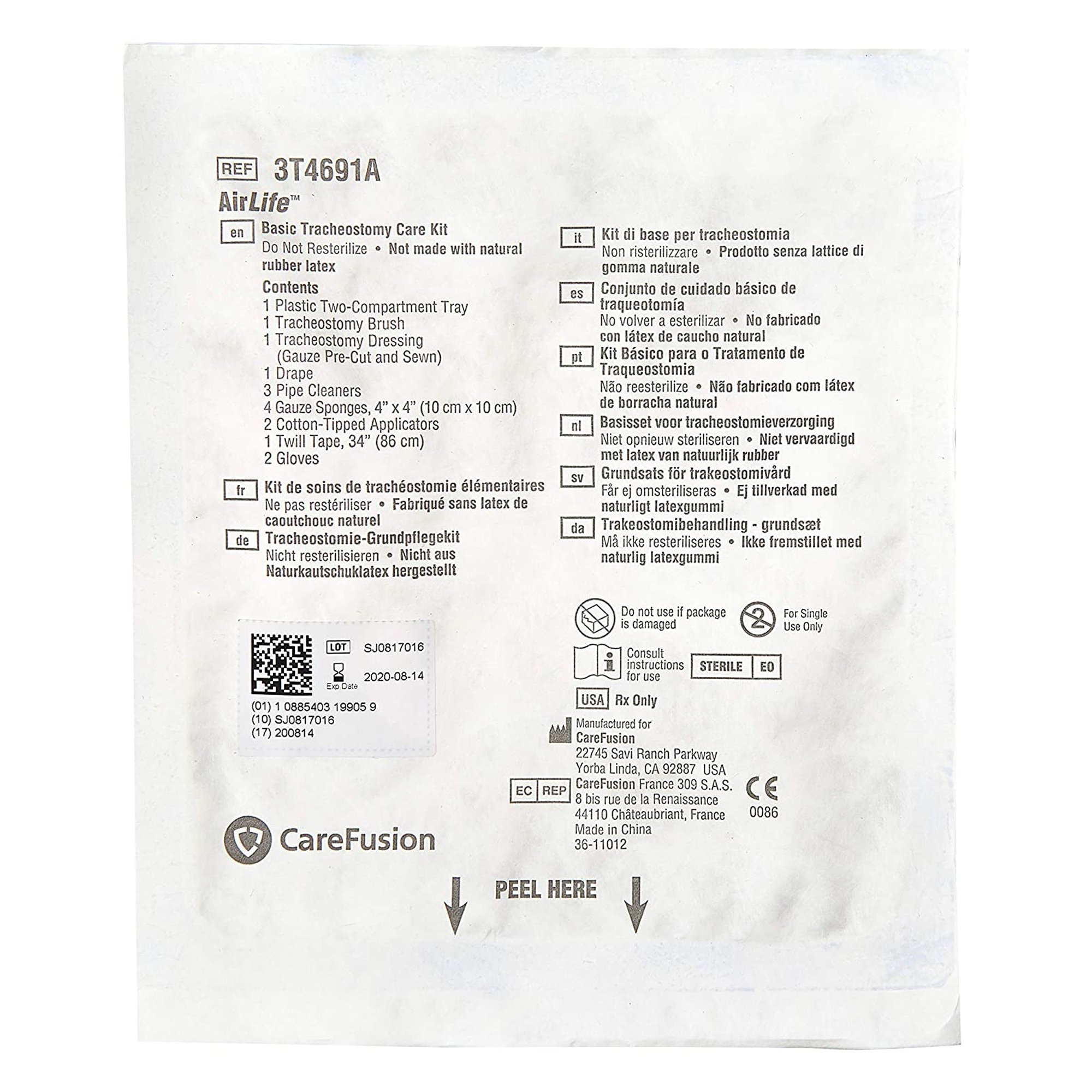 Sun Med - 3T4691A AirLife™ Tracheostomy Care Kit