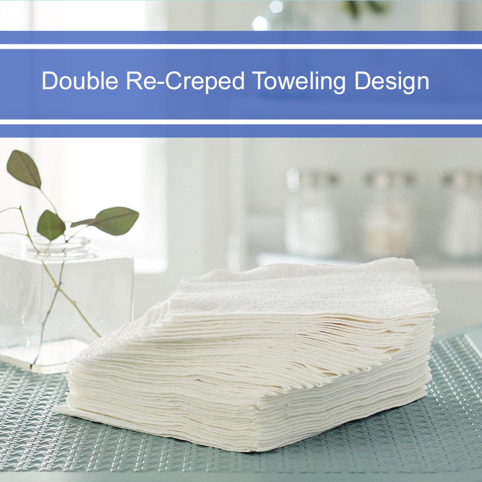McKesson Brand - 18-950755 McKesson Disposable Washcloth