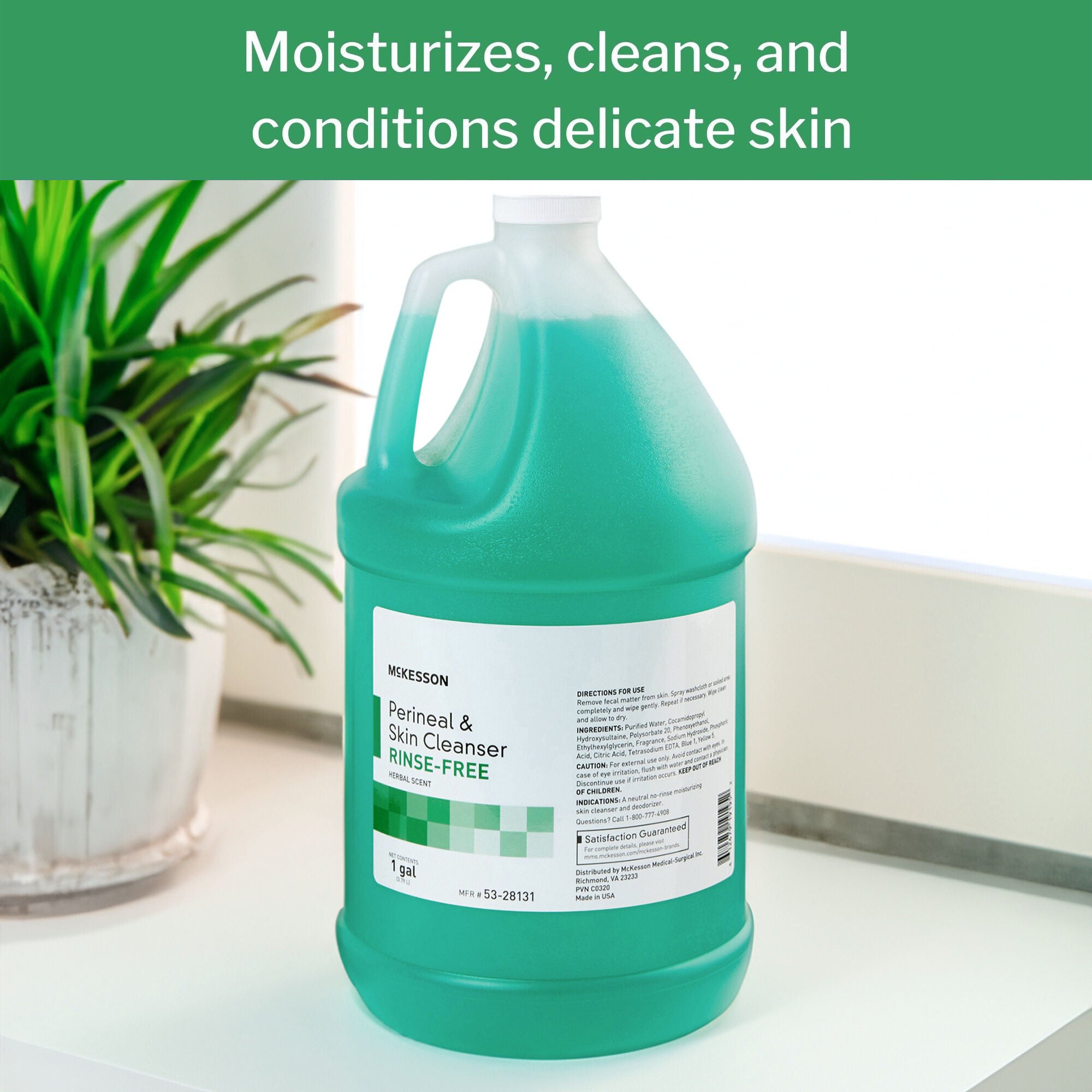 McKesson Brand - 53-28131 McKesson Rinse-Free Perineal Wash
