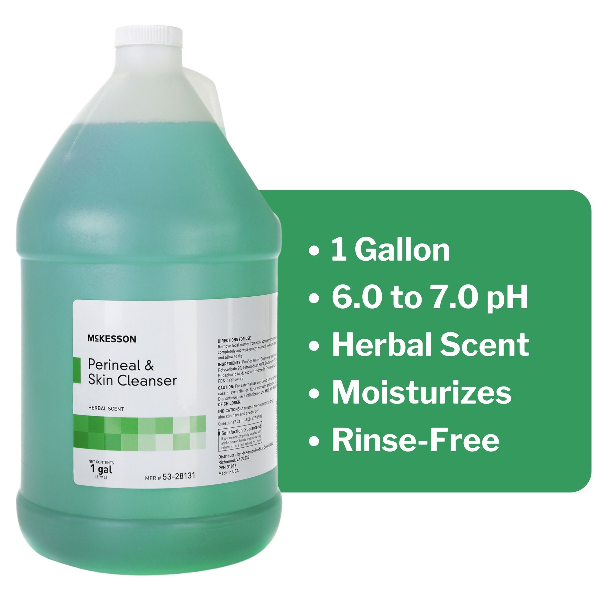 McKesson Rinse-Free Perineal Wash 53-28131 by McKesson Brand