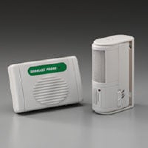 Posey - 8376 Alarm System Wireless Infrared Monitor White / Green