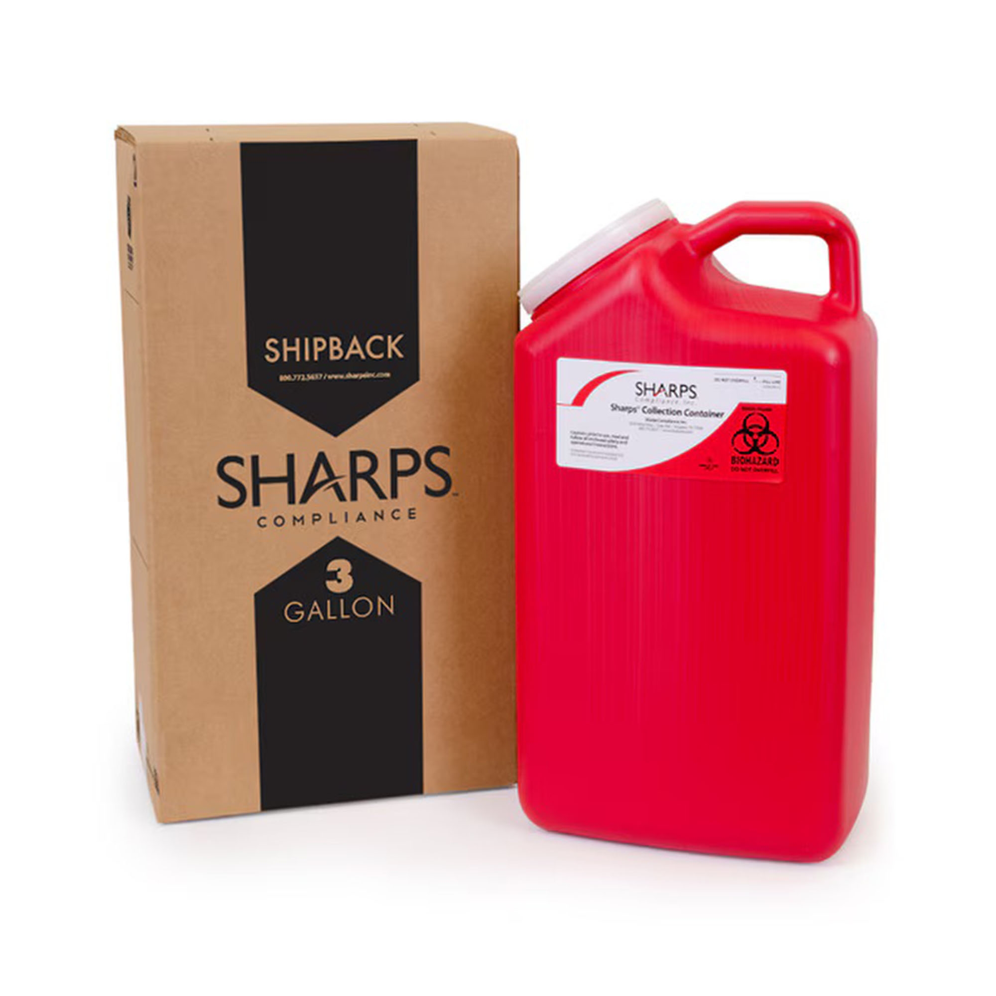 Sharps Compliance - 13000-008 Sharps Recovery System™ Mailback Sharps Container