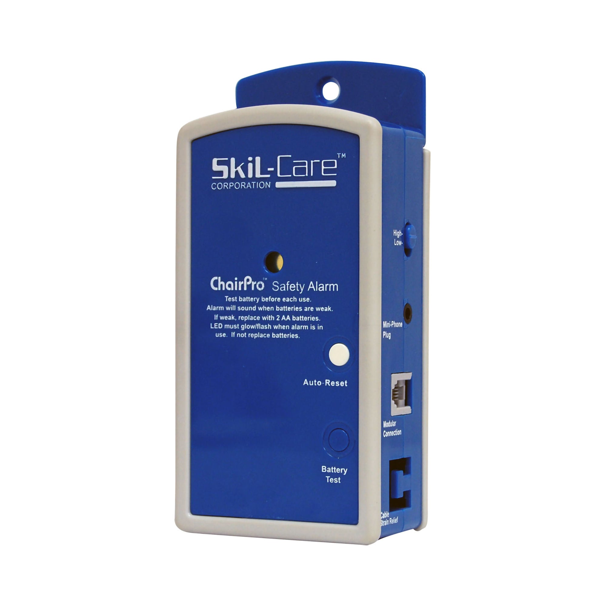Skil-Care - 909367 Alarm System ChairPro™ Blue / Gray