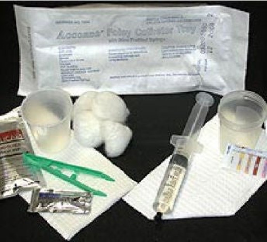 Nurse Assist - 7504 Catheter Insertion Tray Welcon™ Foley Without Catheter Without Balloon Without Catheter