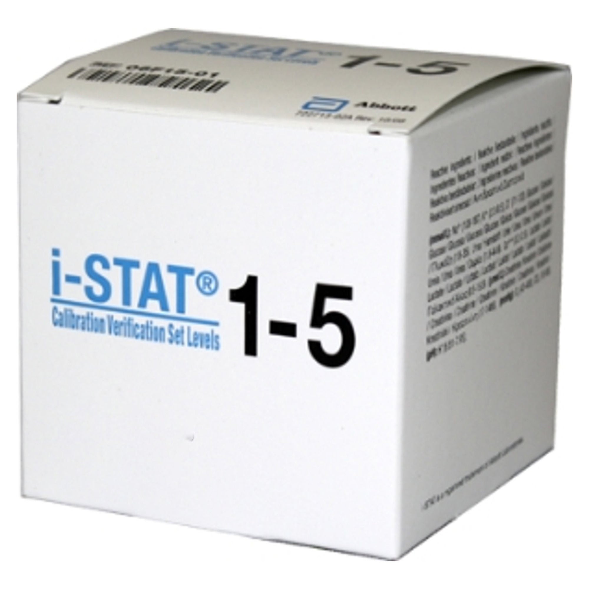 Abbott Point of Care - 06F1501 Calibration Verification Set i-STAT® 20 X 1.7 mL For i-STAT Point-of-Care Analyzers
