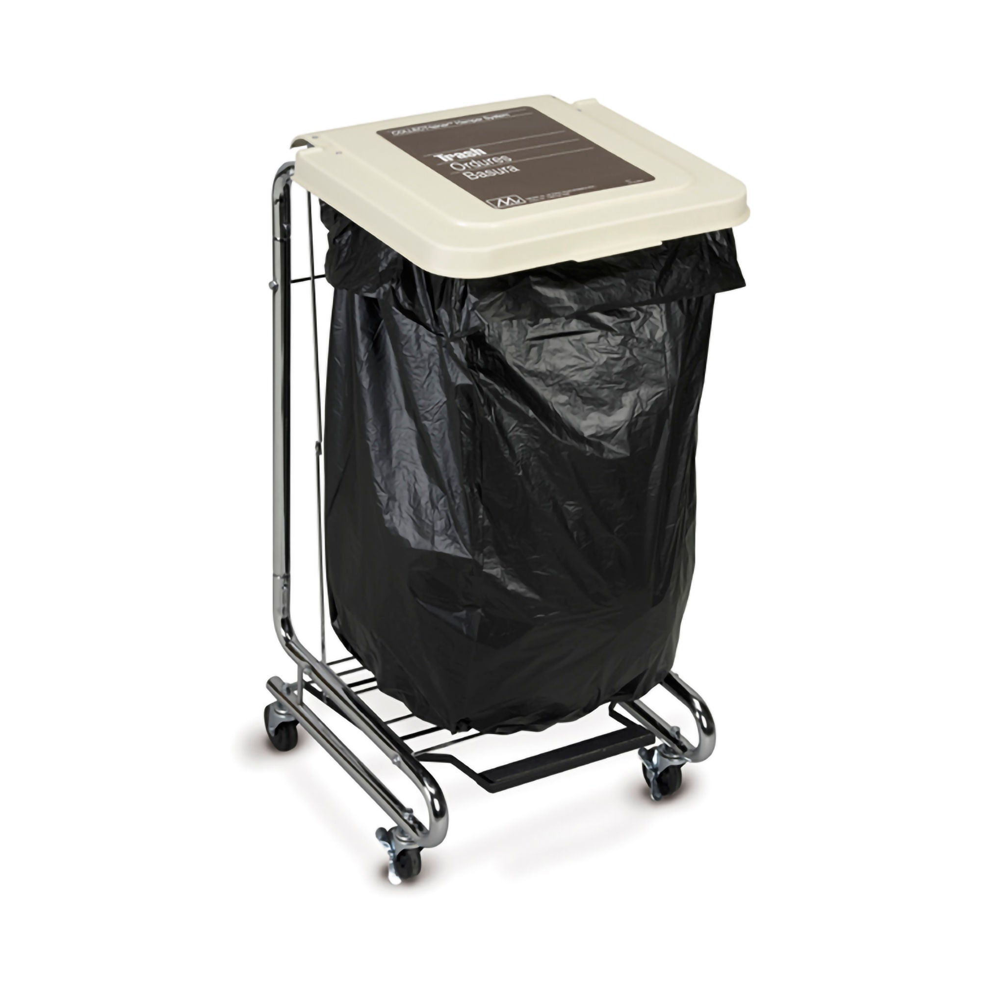 Medegen Medical Products LLC - 23-01C Trash Bag 4 gal. 0.35 mil 17 X 17 Inch Clear Light Duty Gusset Seal Bottom Flat Pack