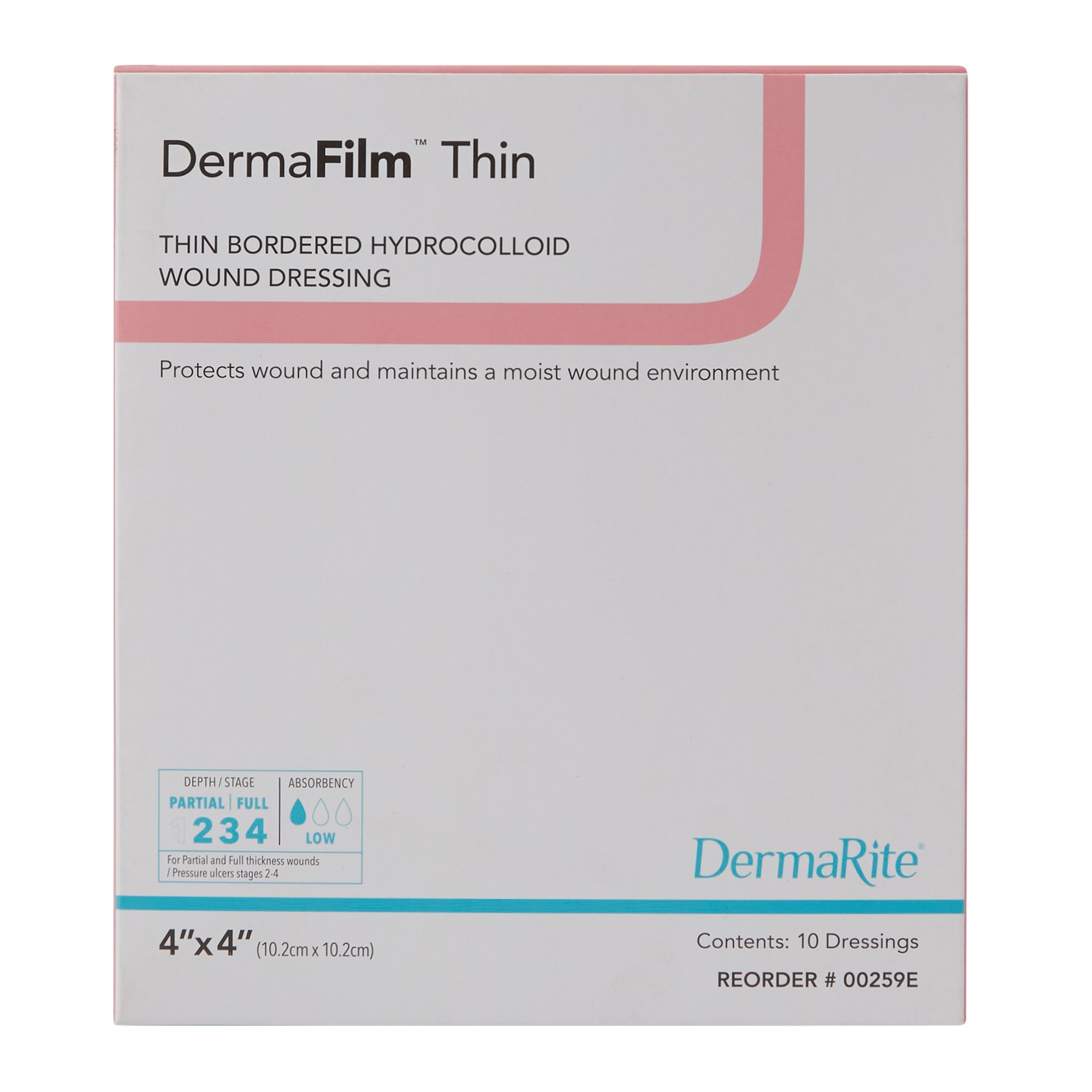 Sion Brands LLC - 00259E DermaFilm® Hydrocolloid Dressing