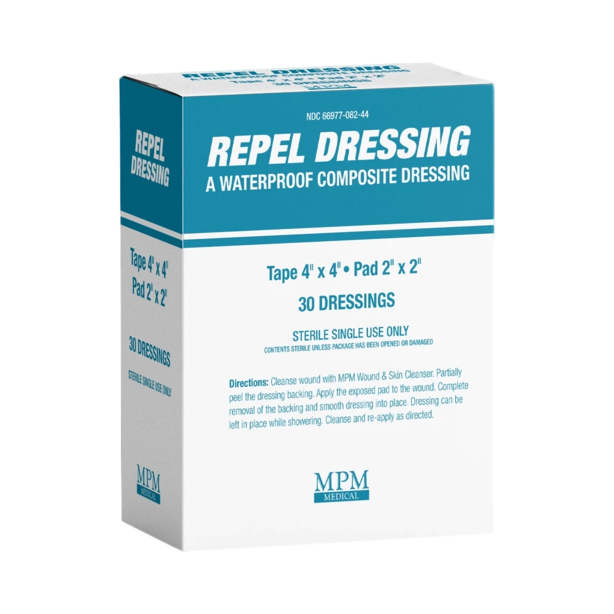 MPM Medical - MP00082 Composite Dressing Repel™ 4 X 4 Inch Square Sterile