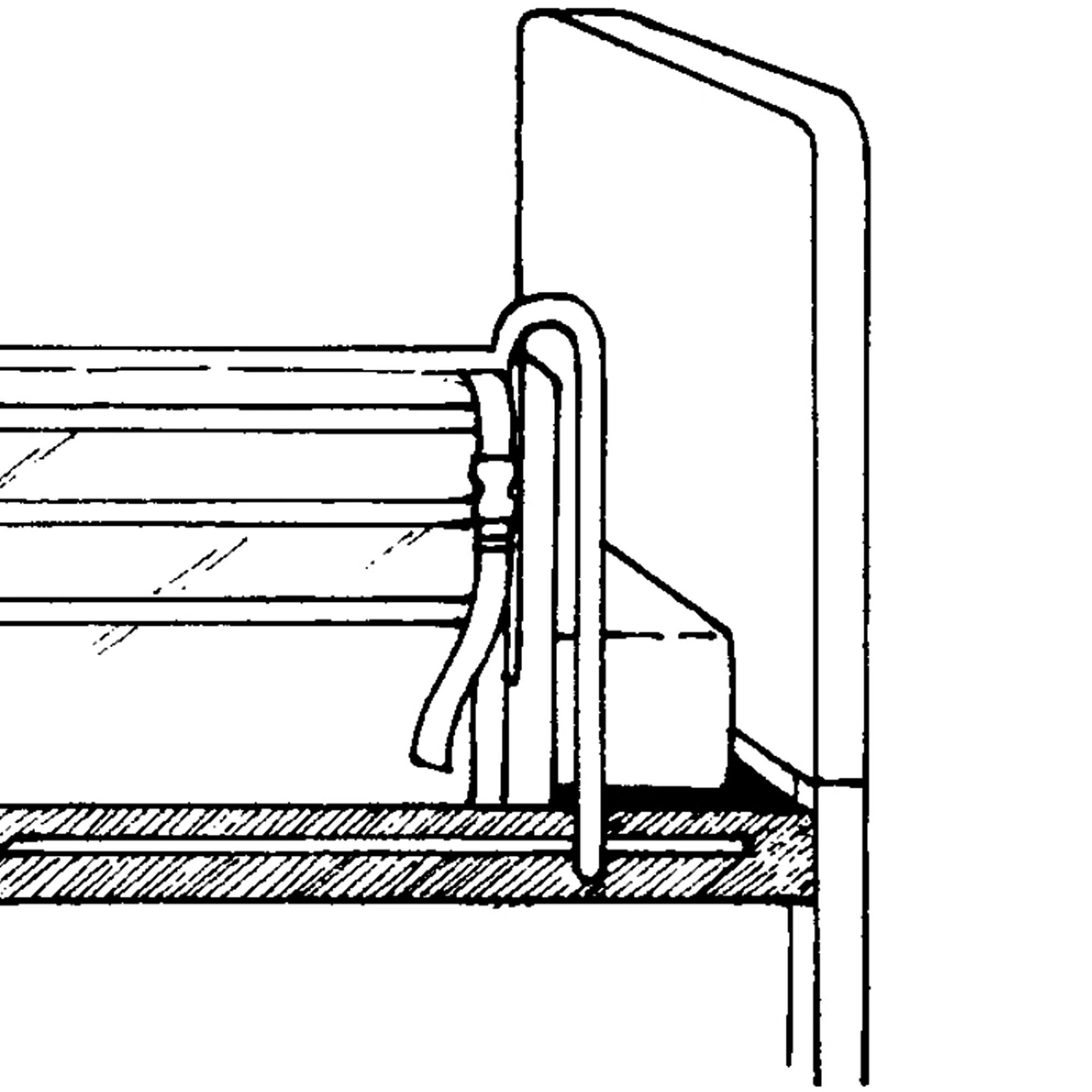Skil-Care - 401235 Bed Side Rail Wedge Pad Skil-Care™ 10 X 70 Inch