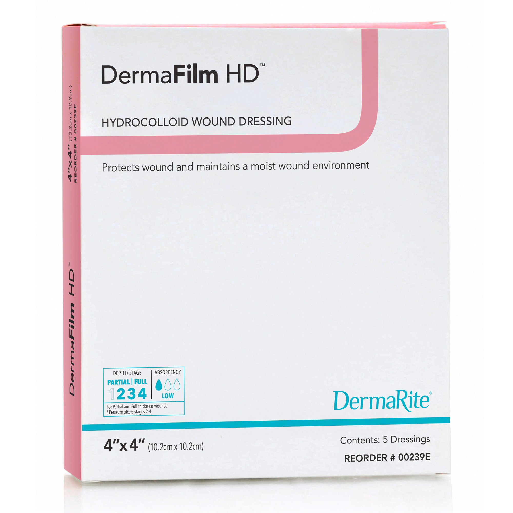 Sion Brands LLC - 00239E DermaFilm® HD Hydrocolloid Dressing