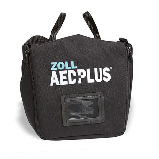 Zoll Medical - 8000-0802-01 AED Carrying Case AED Plus® Black Fabric with Handles For use with Zoll AED Plus*