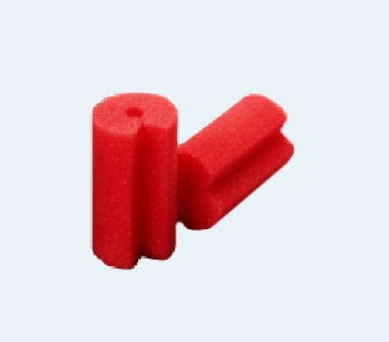 Ruhof Healthcare - 345ESS4F Channel Cleaning Sponge Endozime® InstruSponge™ Tubular 4 mm Diameter For Flexible Instruments