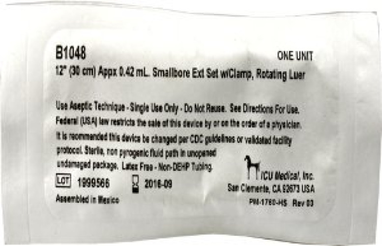 ICU Medical - B1048 ICU Medical Extension Set