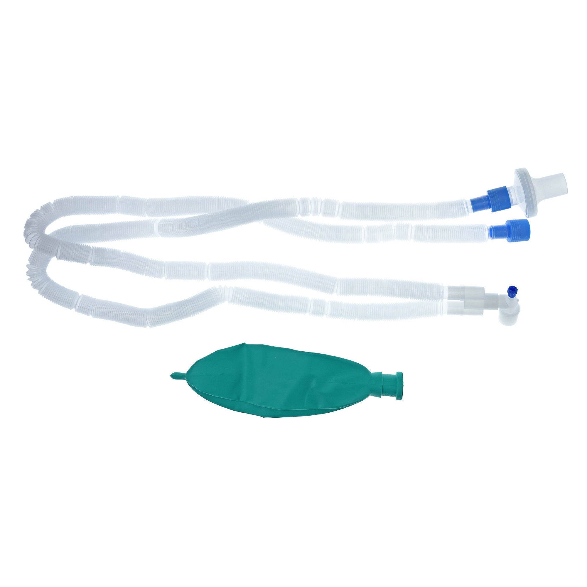 Sun Med - B1513XXX Anesthesia Breathing Circuit Vital Signs® Corrugated Tube 108 Inch Tube Dual Limb Pediatric 1 Liter Bag Single Patient Use