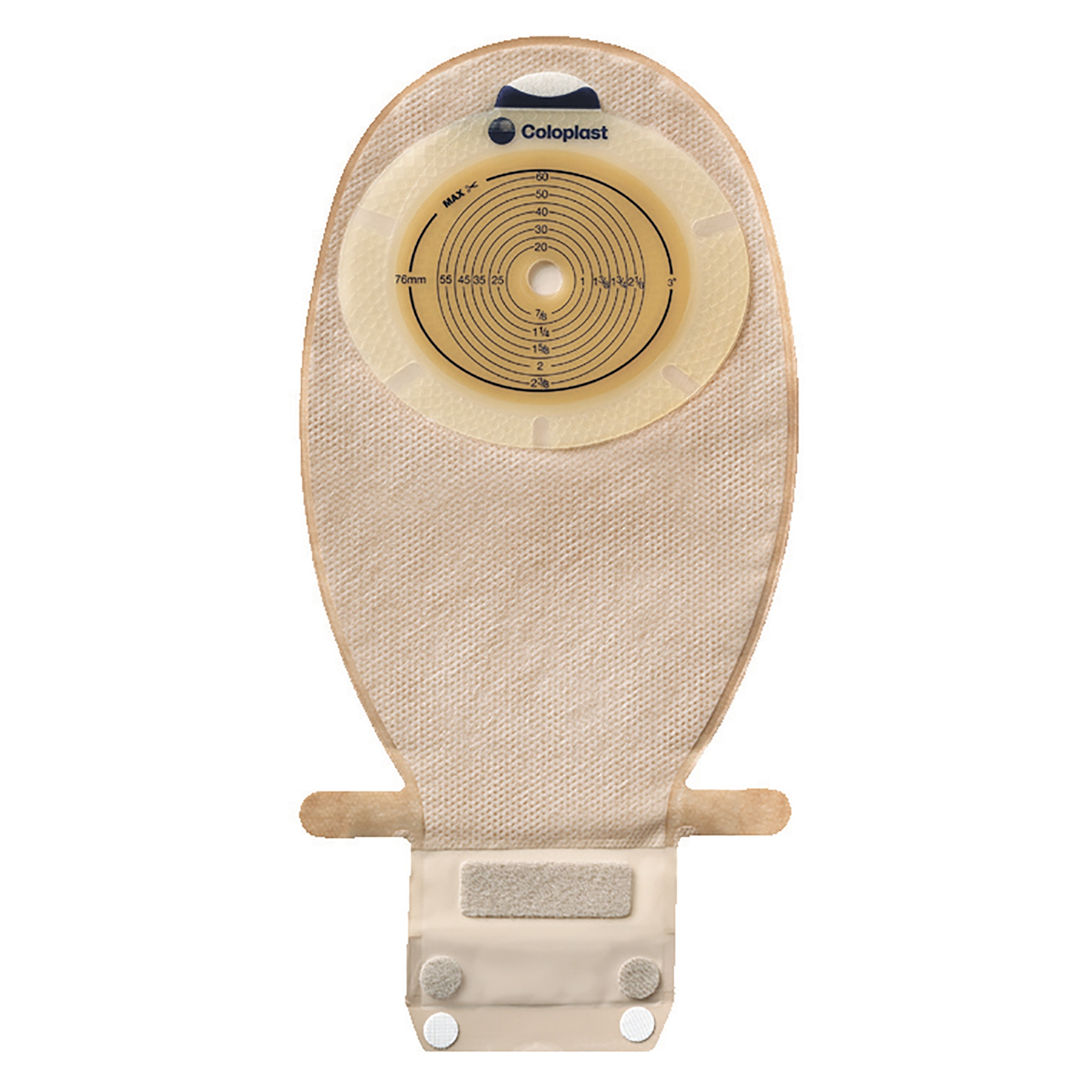 Coloplast - 15522 SenSura® Flat 1-Piece Transparent Ostomy Pouch