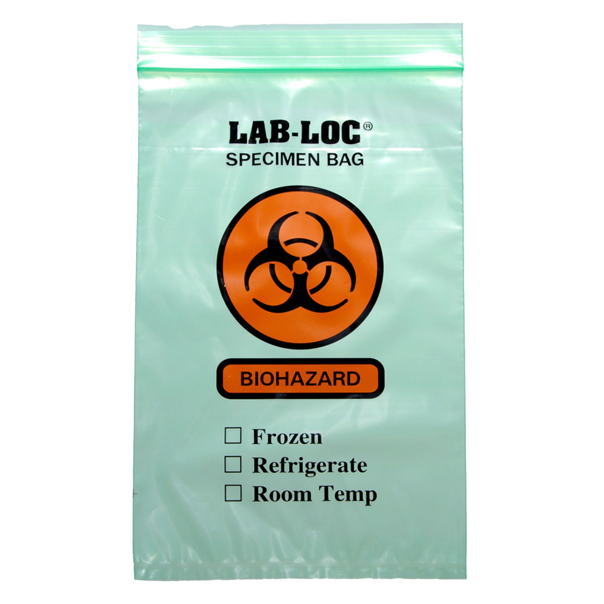 Elkay Plastics - LAB20609GR Lab-Loc Specimen Transport Bag