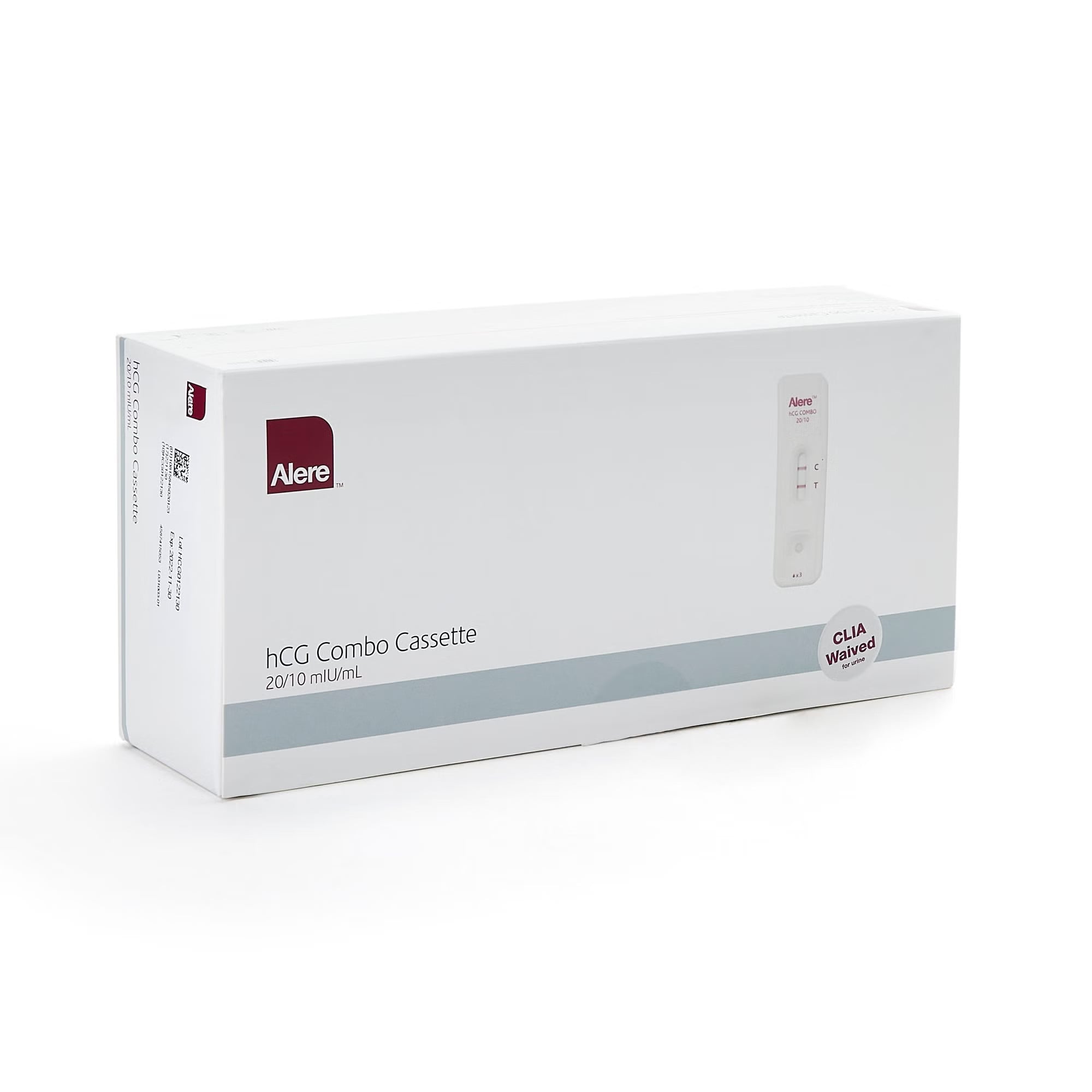 Abbott Rapid Dx North America LLC - 92215 Reproductive Health Test Kit Alere™ hCG Pregnancy Test Combo 40 Tests CLIA Waived Sample Dependent