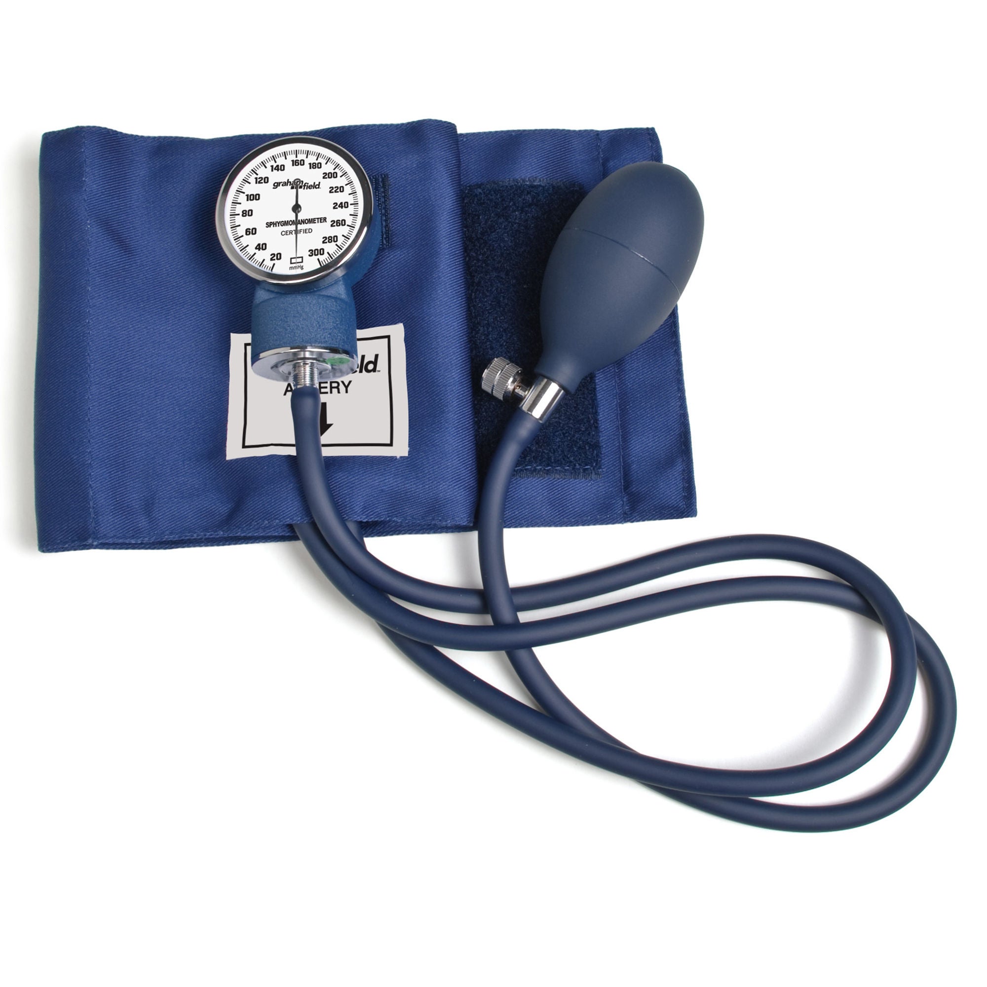 Graham-Field - 100-001 Aneroid Sphygmomanometer Unit Lumiscope® Adult Cuff Arm Cotton Cuff 23 - 40 cm Pocket Aneroid