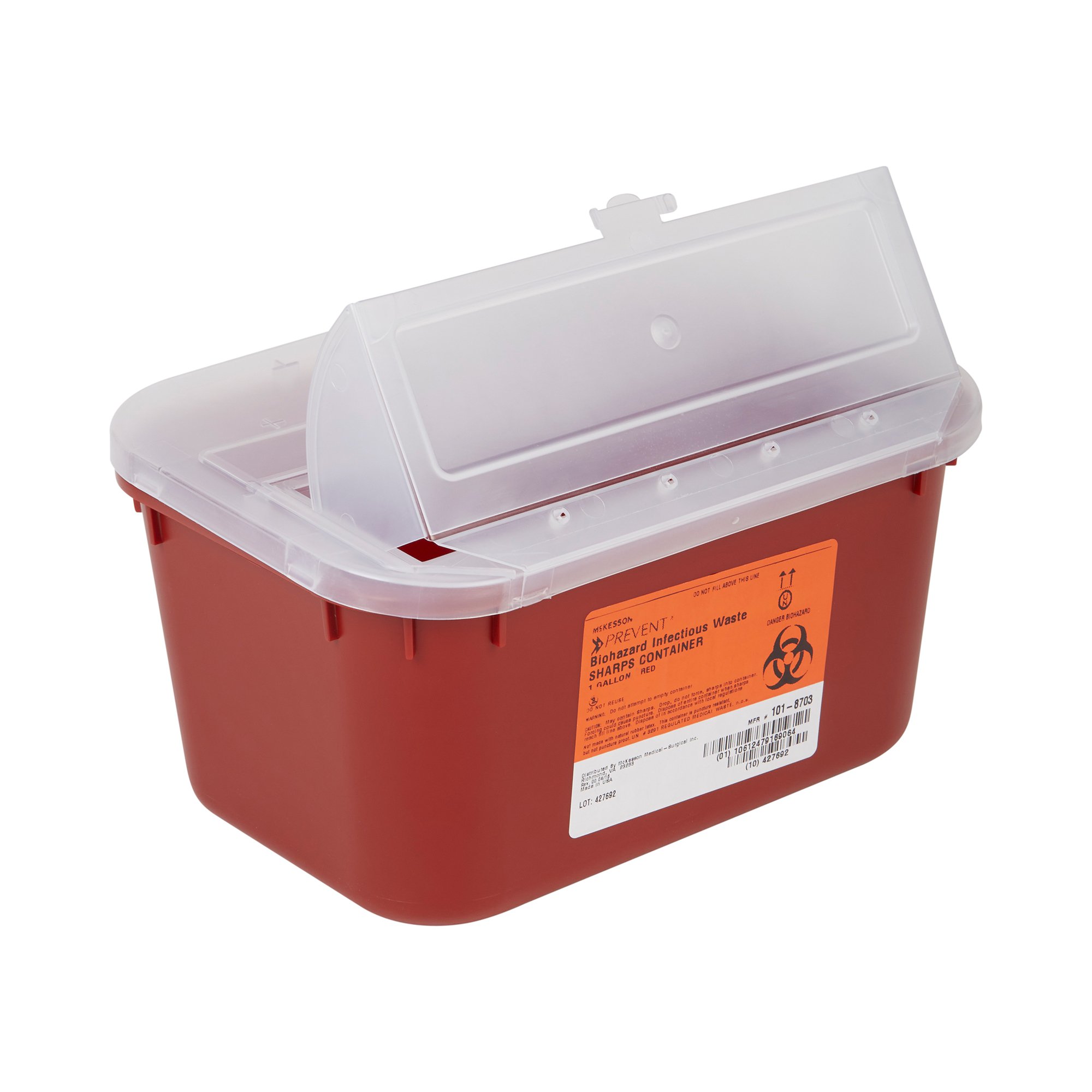 McKesson Brand - 101-8703 McKesson Prevent® Multi-purpose Sharps Container