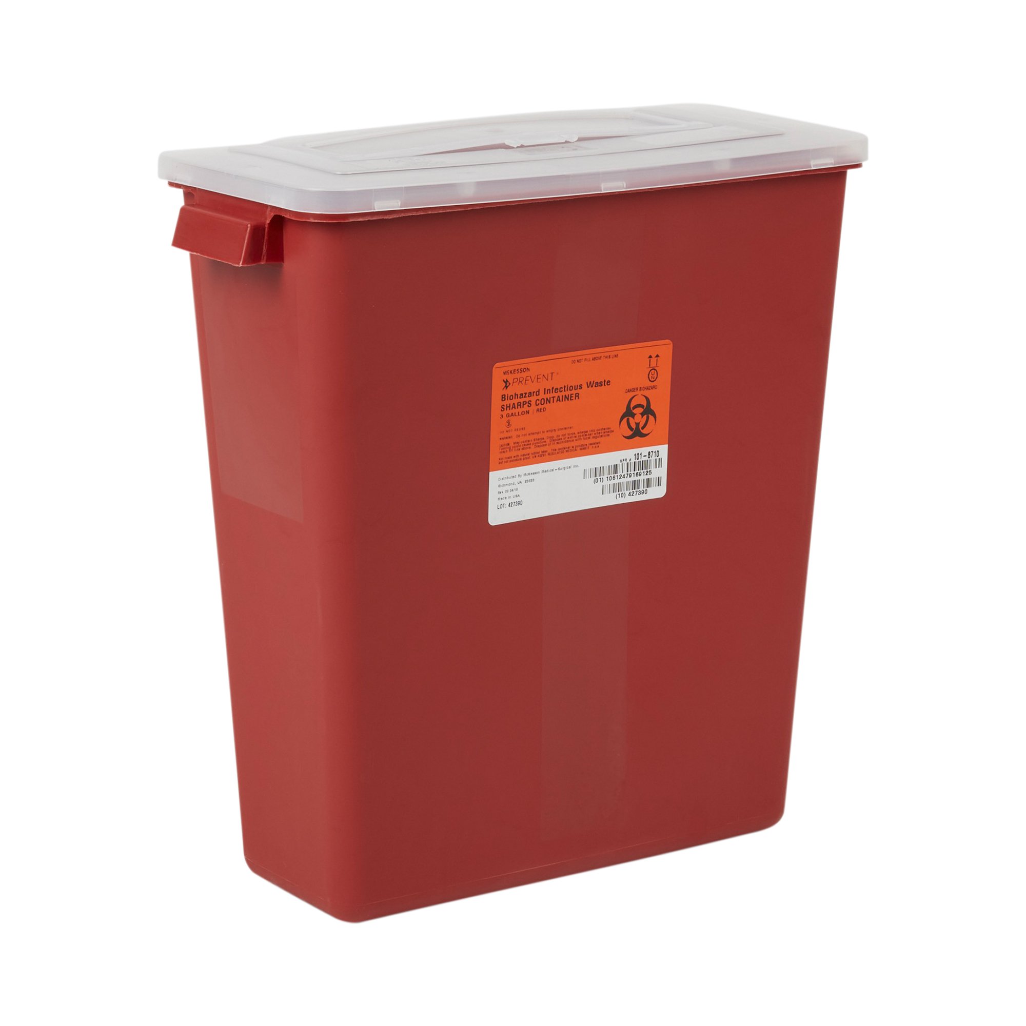 McKesson Brand - 101-8710 McKesson Prevent® Multi-purpose Sharps Container