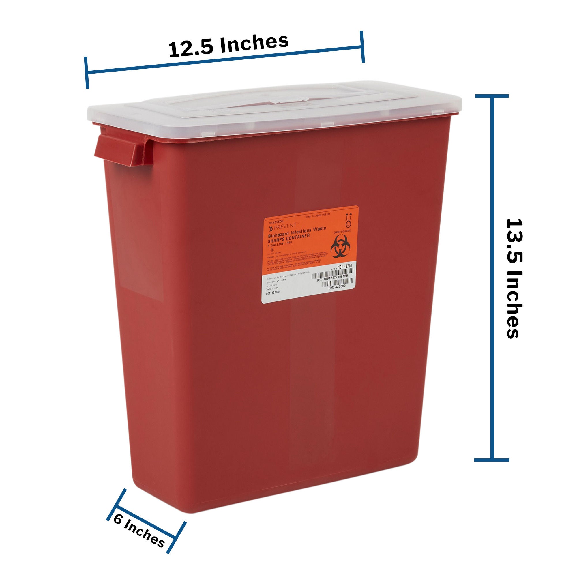 McKesson Brand - 101-8710 McKesson Prevent® Multi-purpose Sharps Container