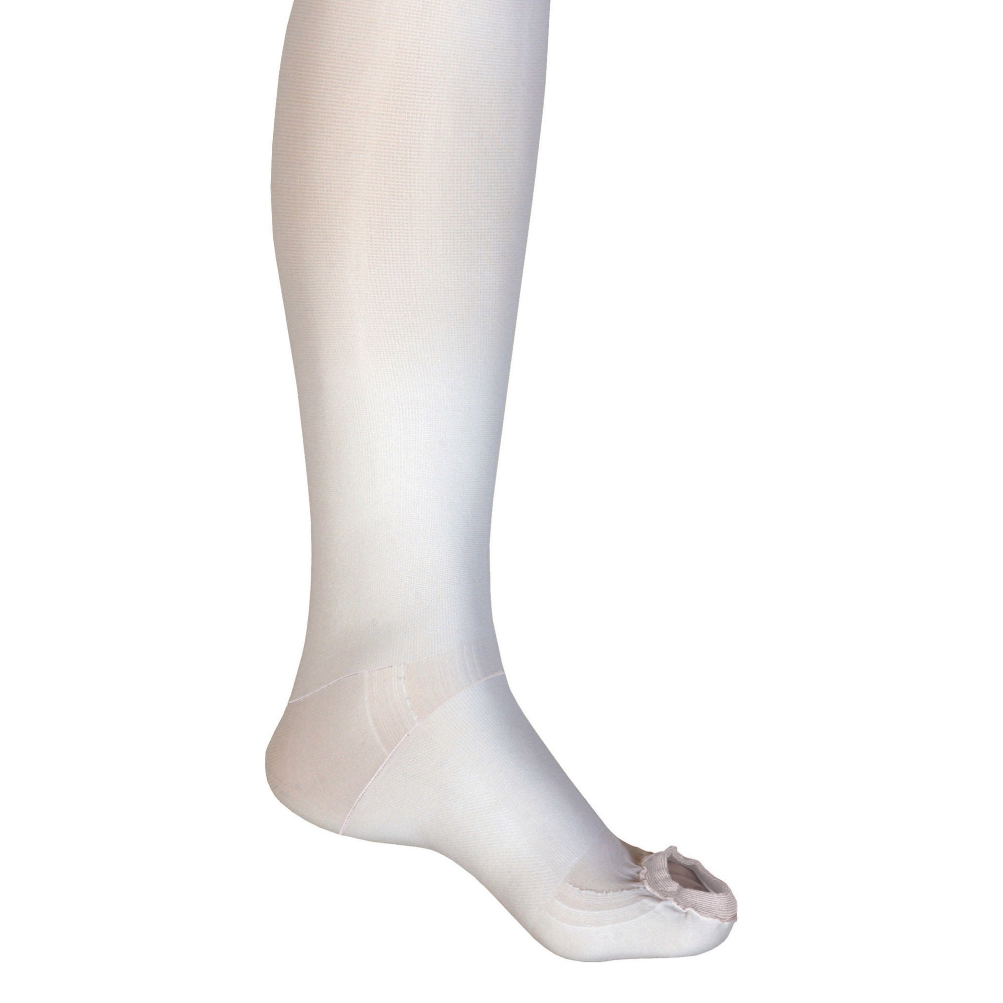 The Pillow Factory Division - 868-05 Anti-embolism Stocking UltraCARE® Thigh High 2X-Large / Regular White Inspection Toe