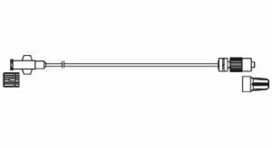 Codan US Corp - BC520 IV Extension Set Codan® Without Port Mini Bore 20 Inch Tubing Without Filter Sterile