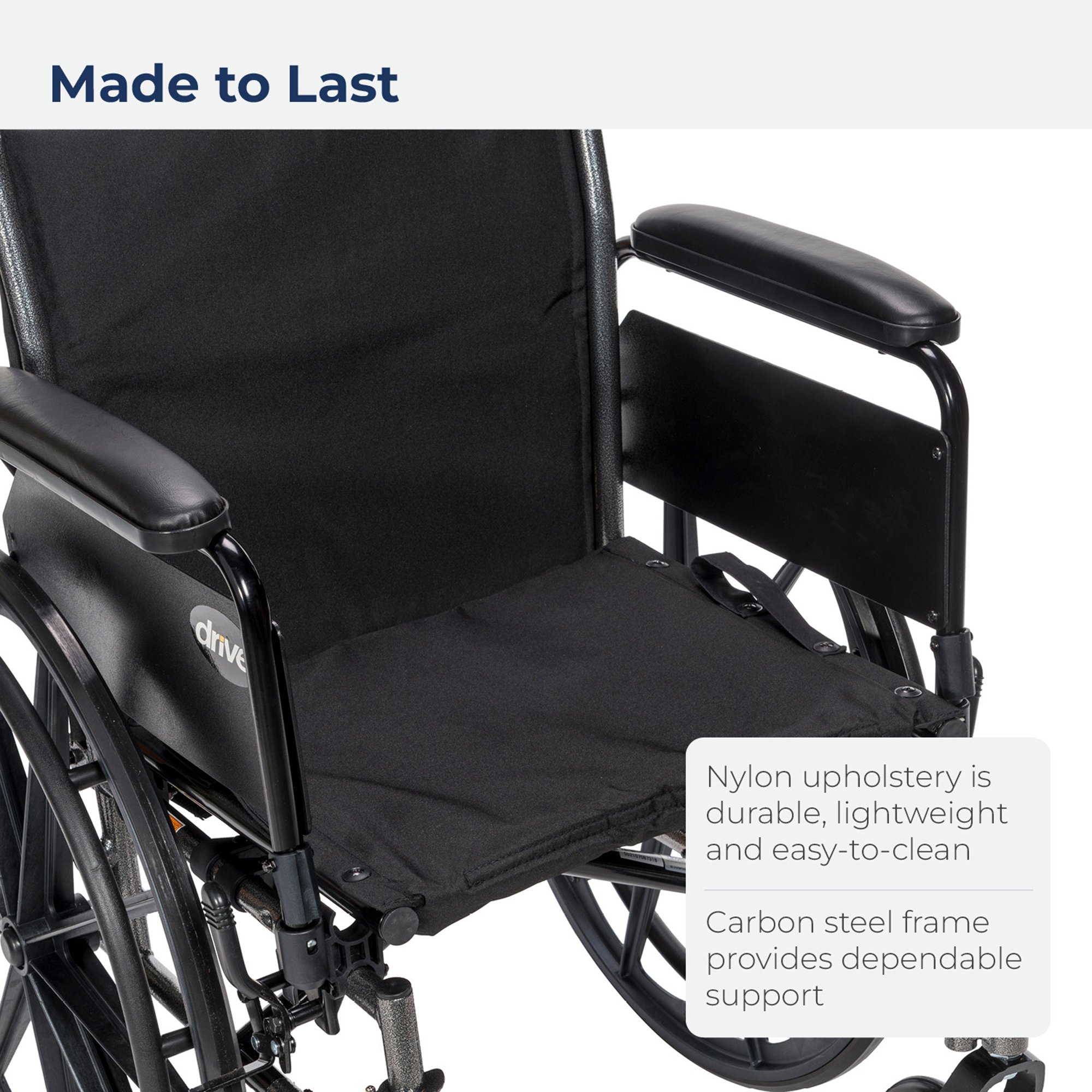 Drive DeVilbiss Healthcare - K318DFA-SF drive™ Cruiser III Lightweight Wheelchair