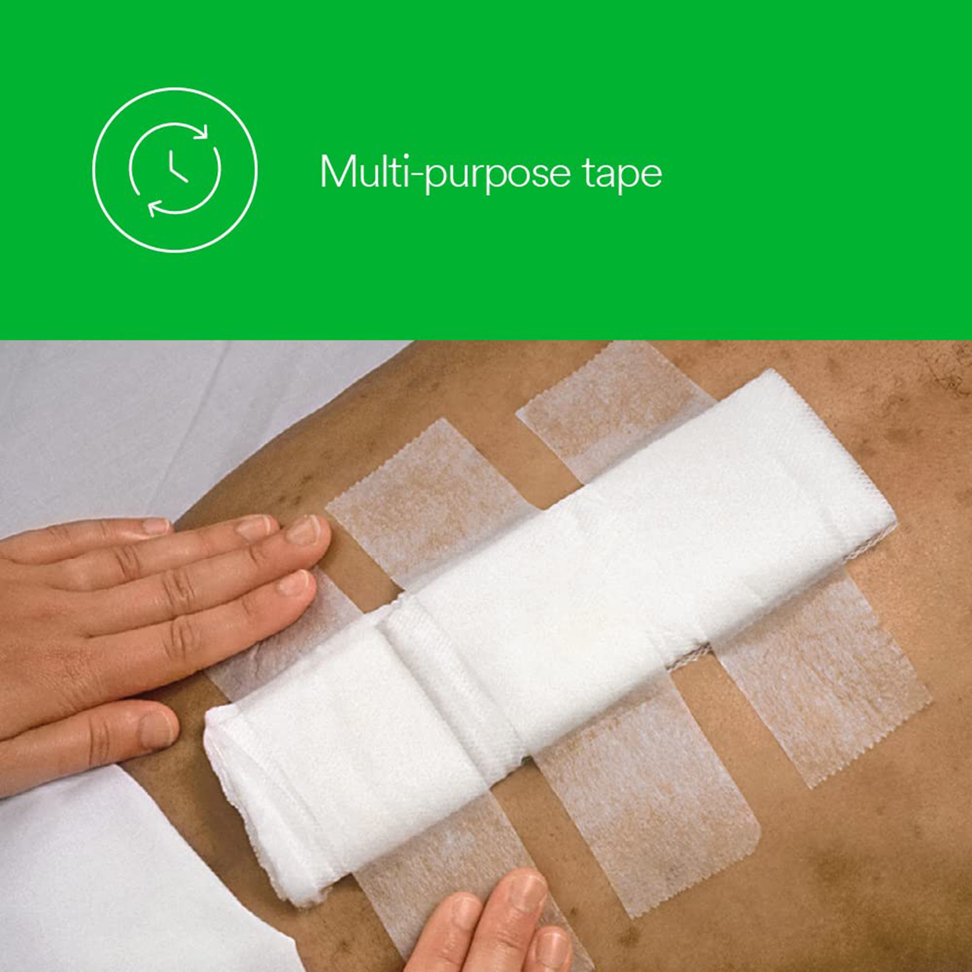 Solventum Corporation 1530S-2 - 3M™ Micropore™ Paper Medical Tape, 2 Inch x 1-1/2 Yard, White - 1/Each, 50/Box, 250/Case