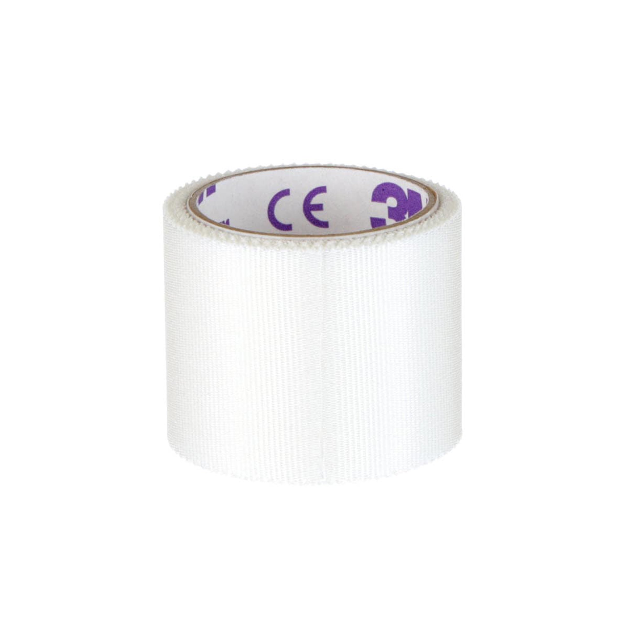 Solventum Corporation 1538S-1 - 3M™ Durapore™ Silk-Like Cloth Medical Tape, 1 Inch x 1-1/2 Yard, White - 1/Each, 100/Box, 500/Case
