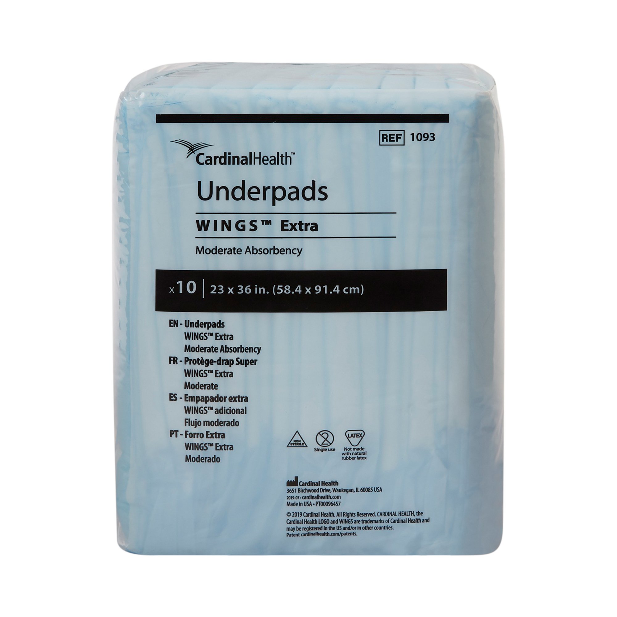 Cardinal - 1093 Simplicity Extra Underpad
