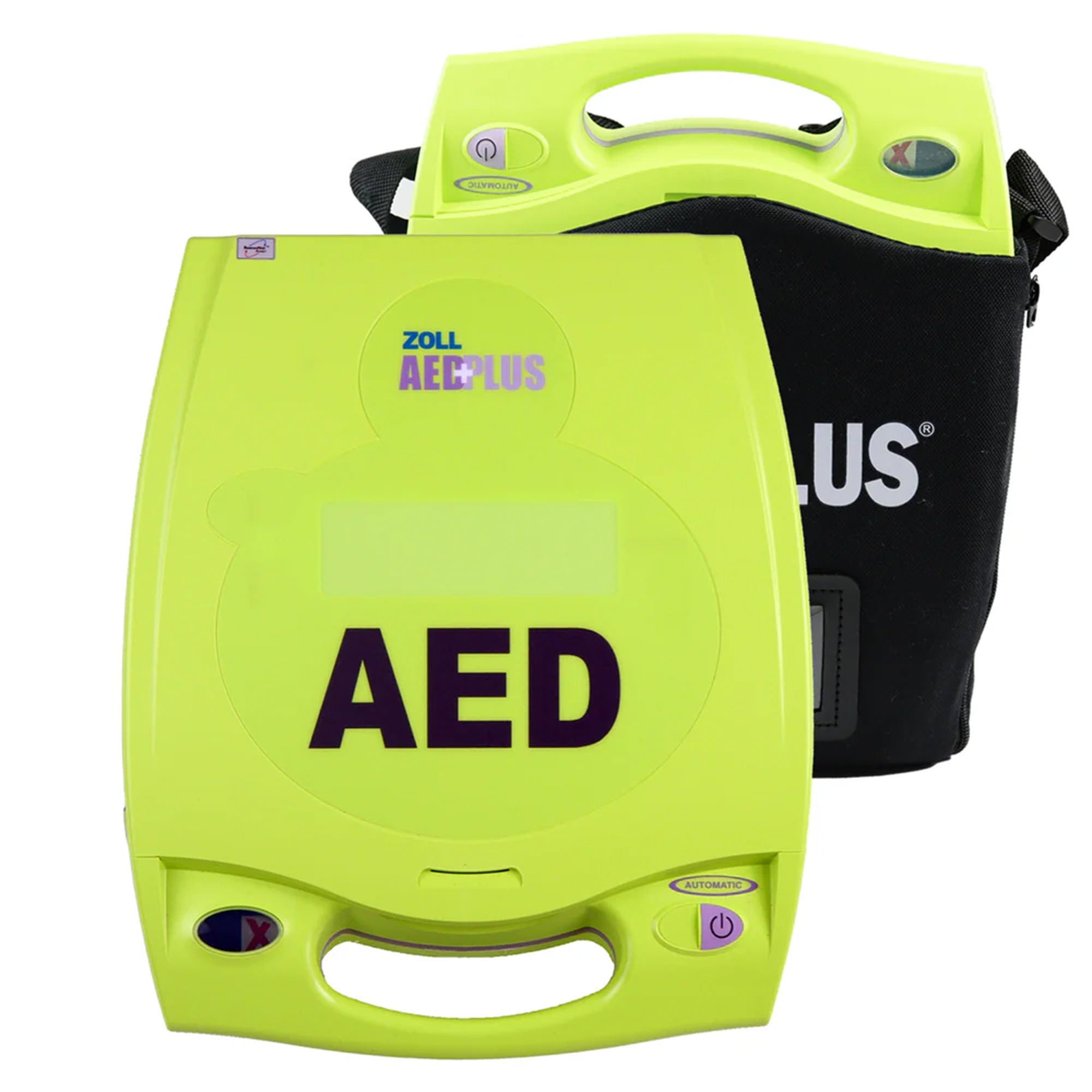 Zoll Medical - 21000010102011010 AED Unit Semi-Automatic AED Plus® Electrode CPR-D-padz Battery Operated LCD Display