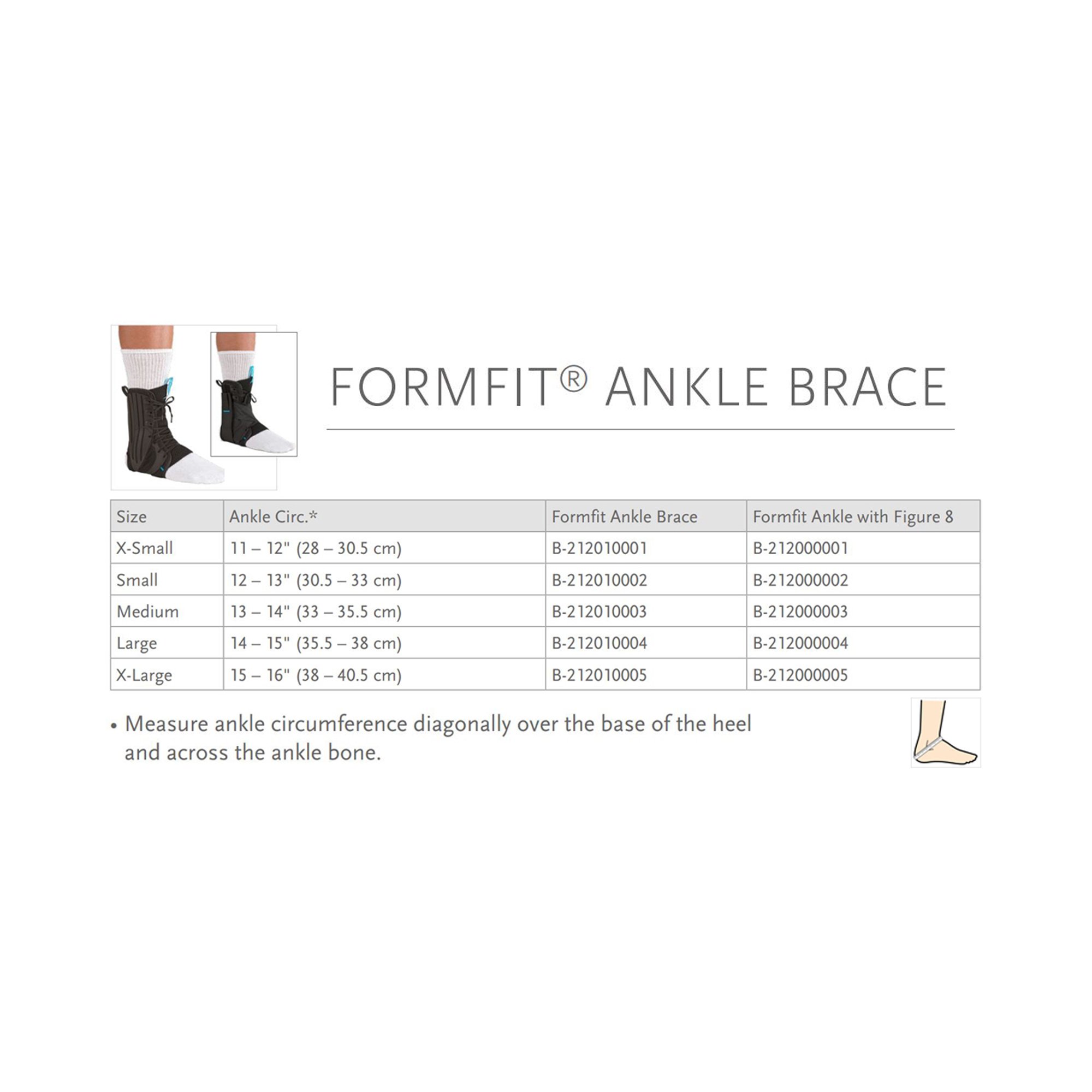 Ossur B-212010003 - Ossur Formfit® Low Profile / Stirrup Ankle Support, Medium - 1/Each