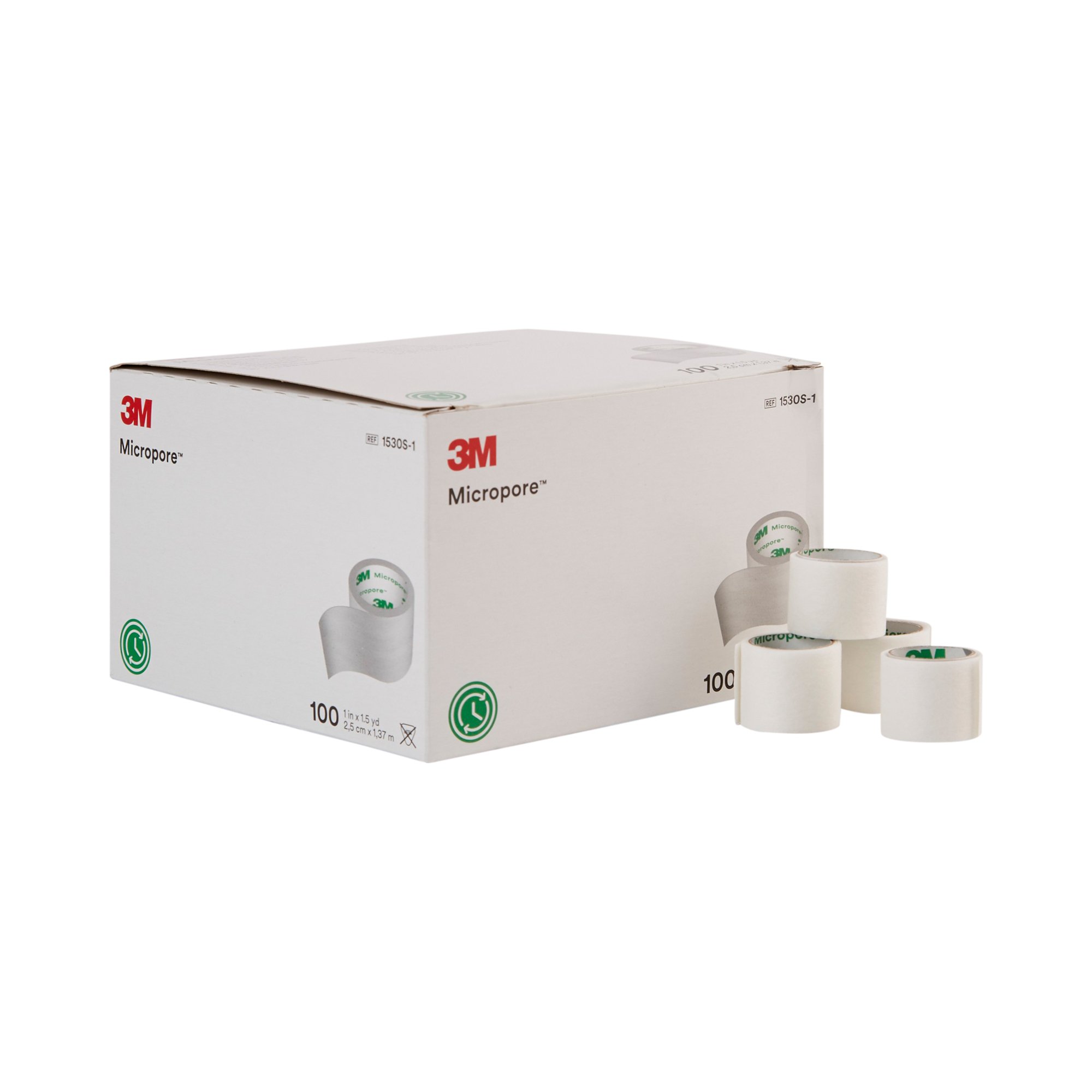 Solventum Corporation - 1530S-1 3M™ Micropore™ Paper Medical Tape