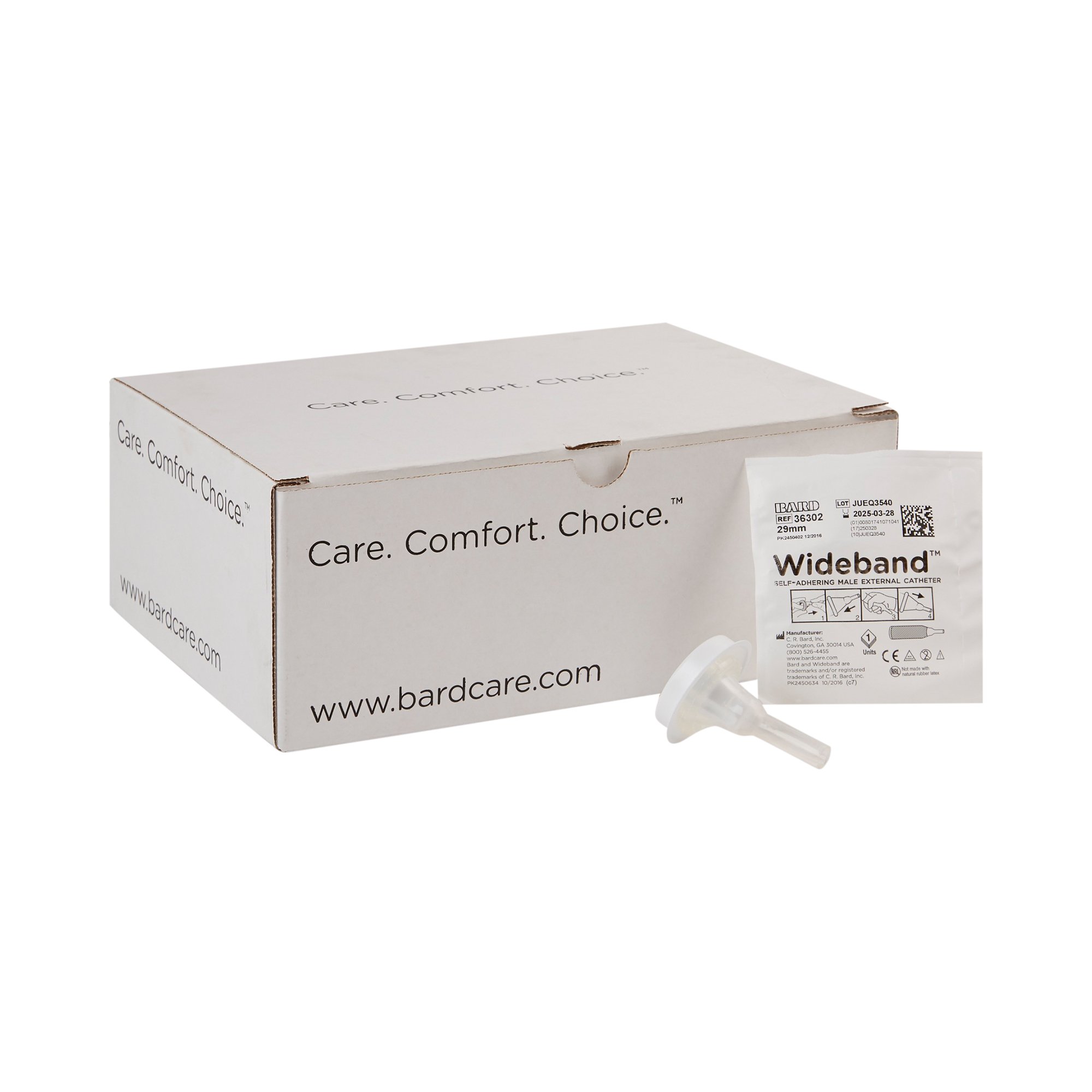 Bard - 36302 Bard Wide Band® Male External Catheter