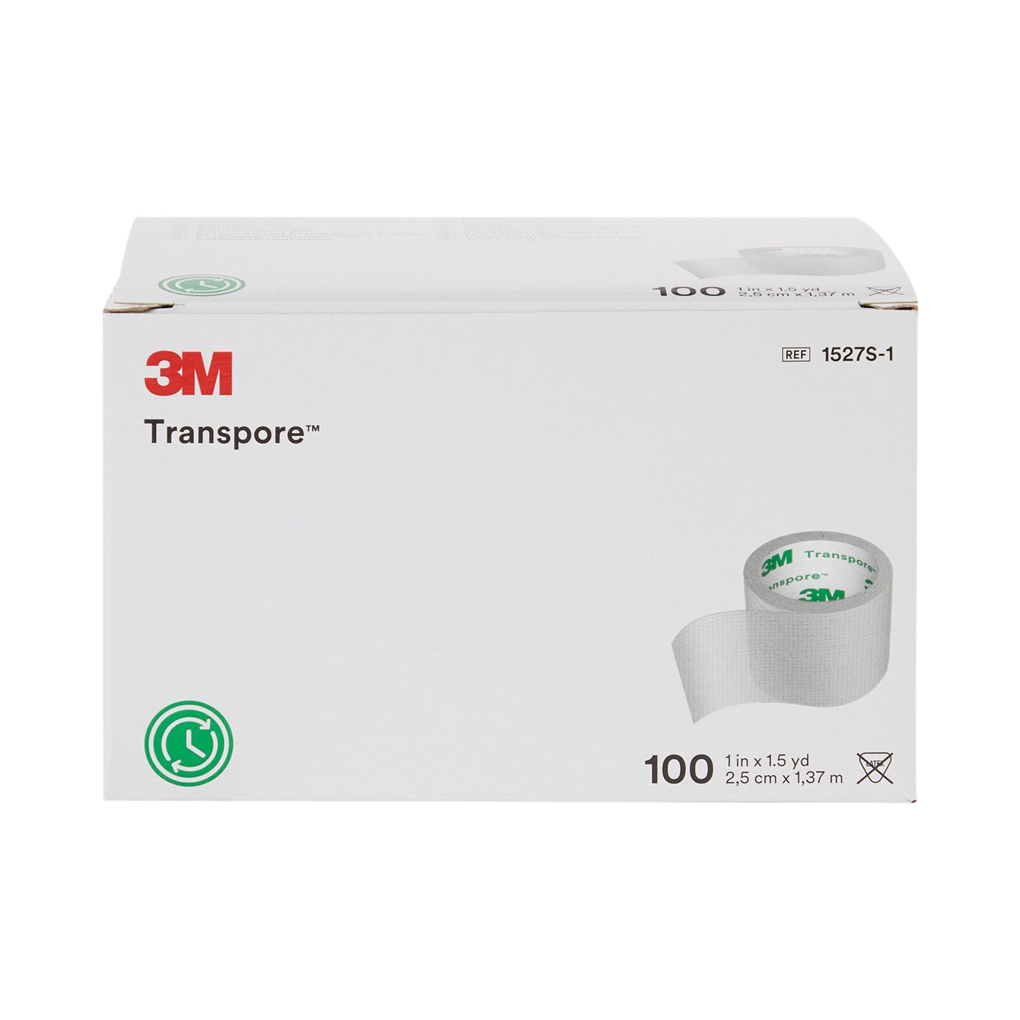 Solventum Corporation - 1527S-1 3M™ Transpore™ Plastic Medical Tape