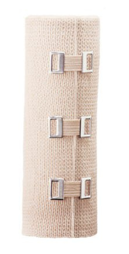 3M Company - 207435 Elastic Bandage 3M™ ACE™ 6 Inch X 5 Yard Clip Detached Closure Tan NonSterile Standard Compression
