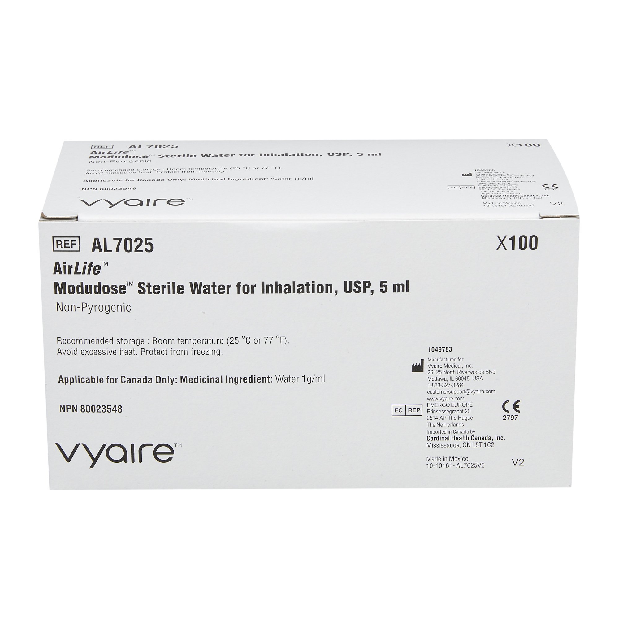 Sun Med - AL7025 AirLife® Modudose® Suctioning Solution