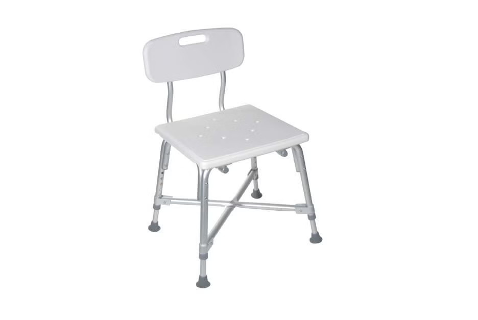 Drive DeVilbiss Healthcare - 12029-2 Bath Bench drive™ Without Arms Aluminum Frame With Backrest 16-1/2 Inch Seat Width 600 lbs. Weight Capacity