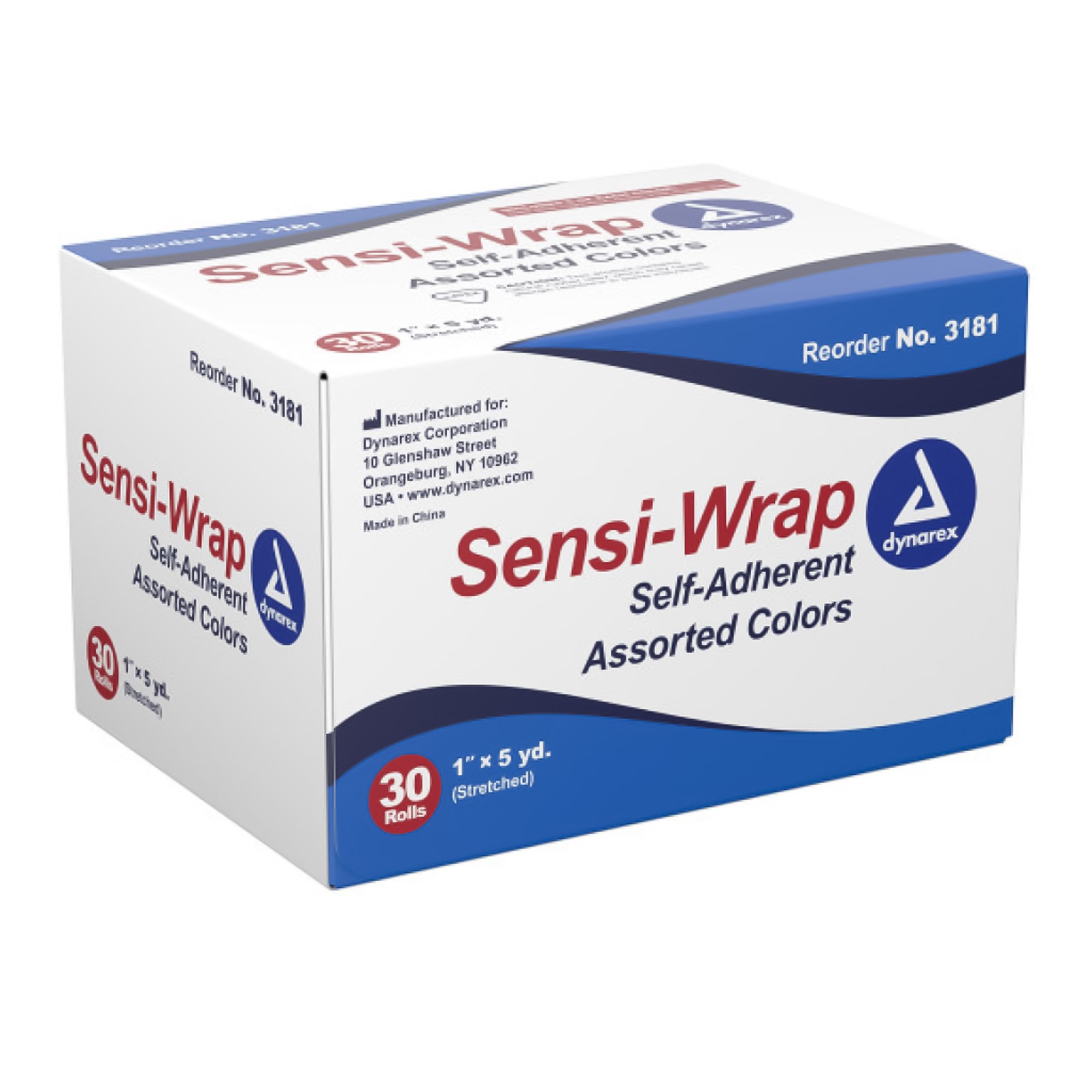 Dynarex - 3181 Sensi-Wrap Self-adherent Closure Cohesive Bandage