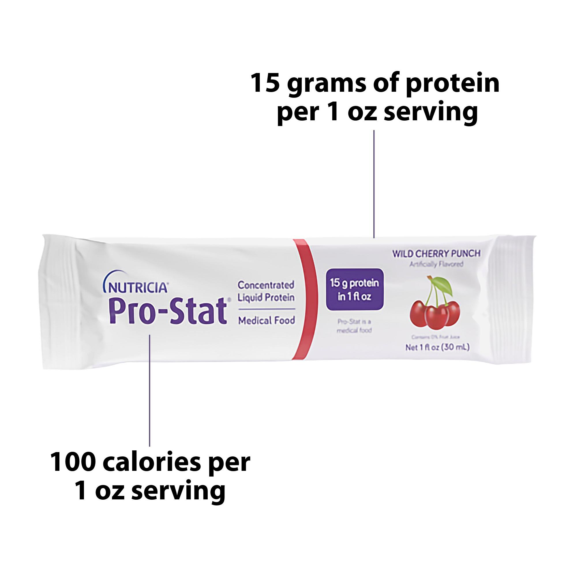 Nutricia North America - 78395 Pro-Stat® Wild Cherry Punch Concentrated Liquid Protein Medical Food