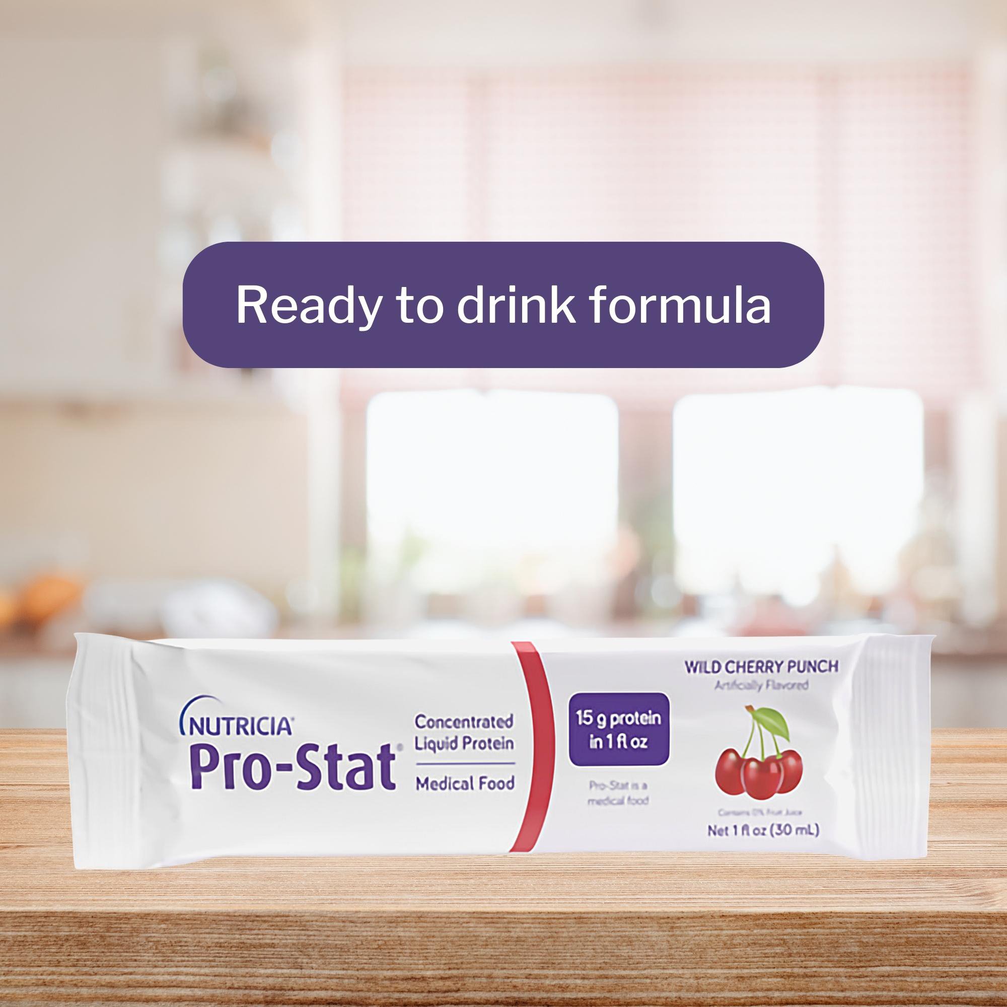 Nutricia North America - 78395 Pro-Stat® Wild Cherry Punch Concentrated Liquid Protein Medical Food